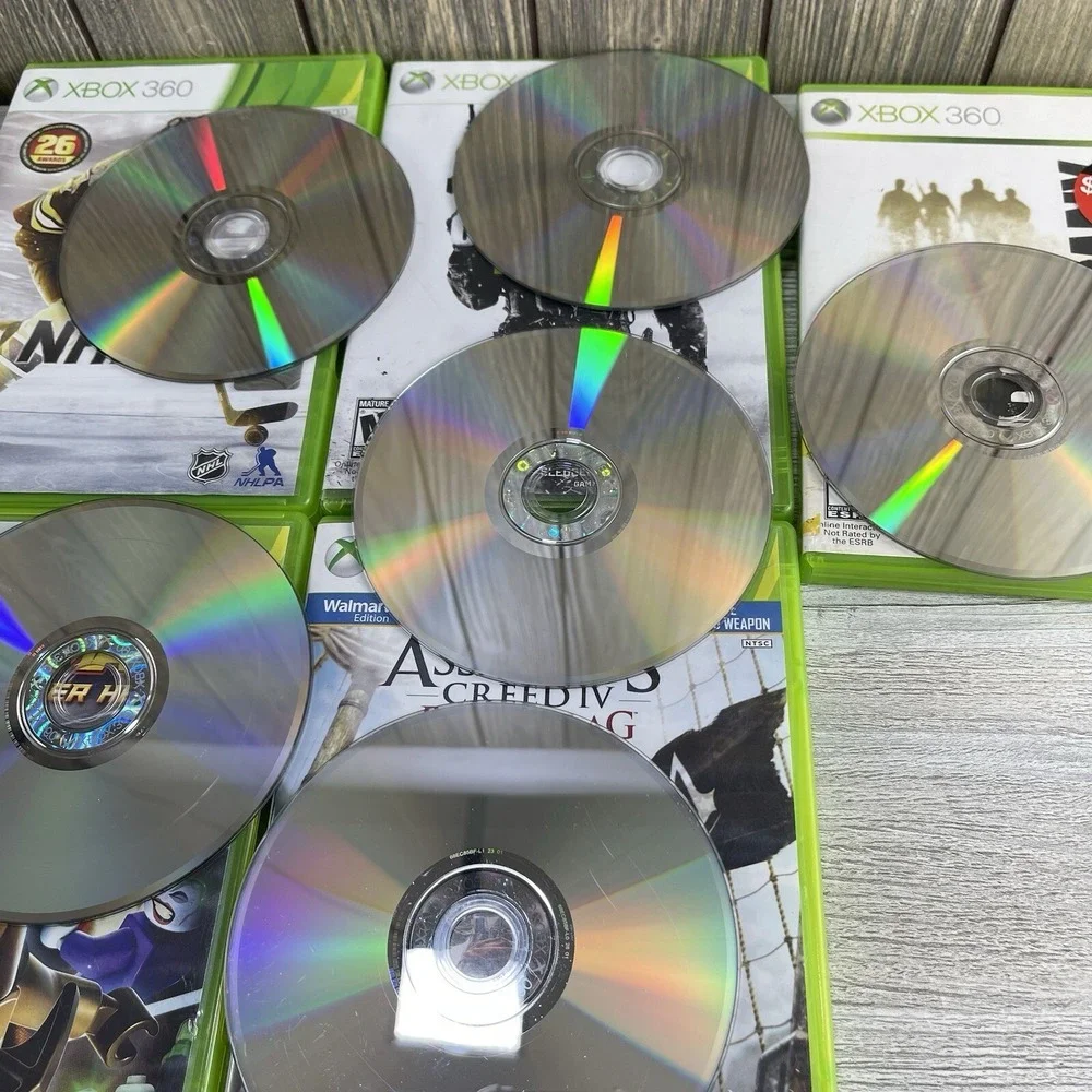 XBOX 360 Games Lot of 7  Action & Sports TESTED & WORKS